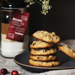 Dark chocolate cranberry cookies