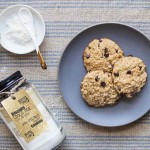 Dark chocolate and coconut cookies