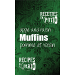 Apple and raisin muffins